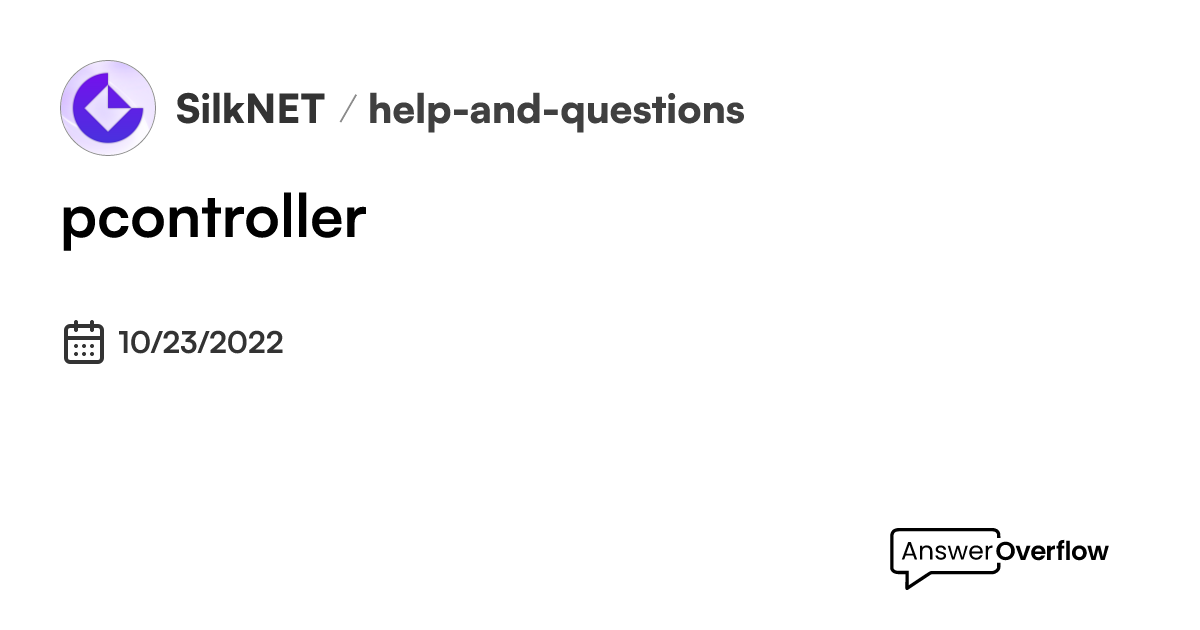 pcontroller-silk-net