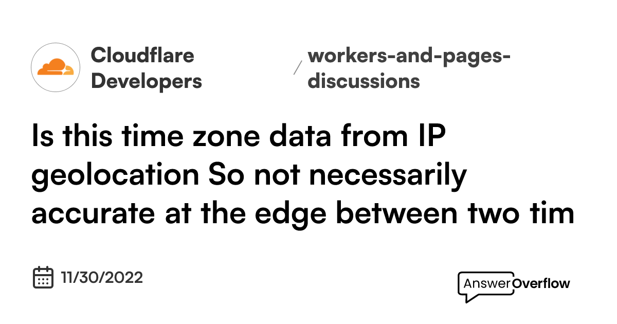 is-this-time-zone-data-from-ip-geolocation-so-not-necessarily-accurate