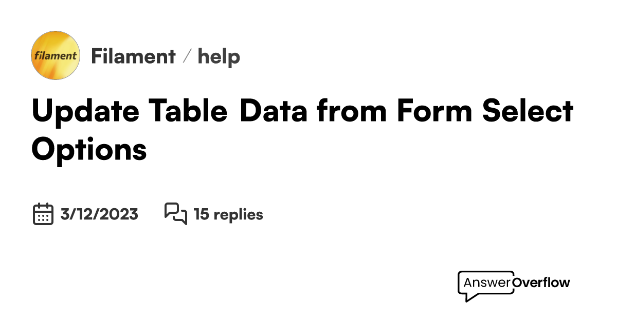 update-table-data-from-form-select-options-filament