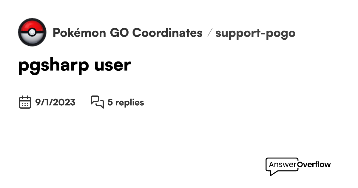 pgsharp user - Pokémon GO Coordinates