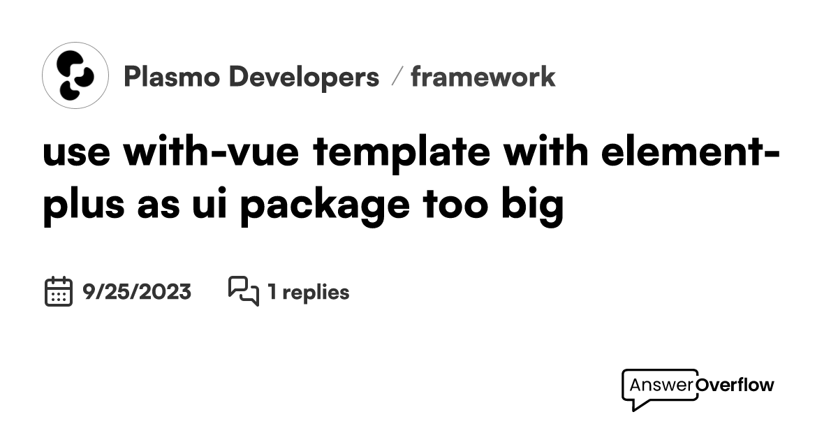 Vue.use Element