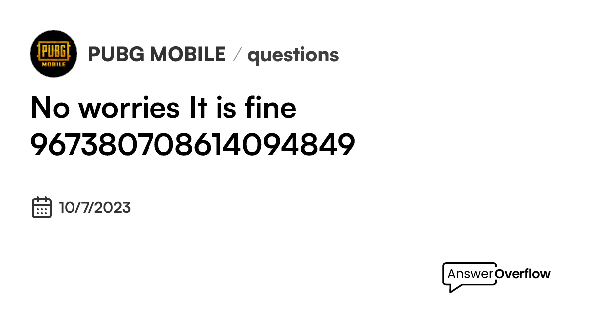 no-worries-it-is-fine-nobi-pubg-mobile