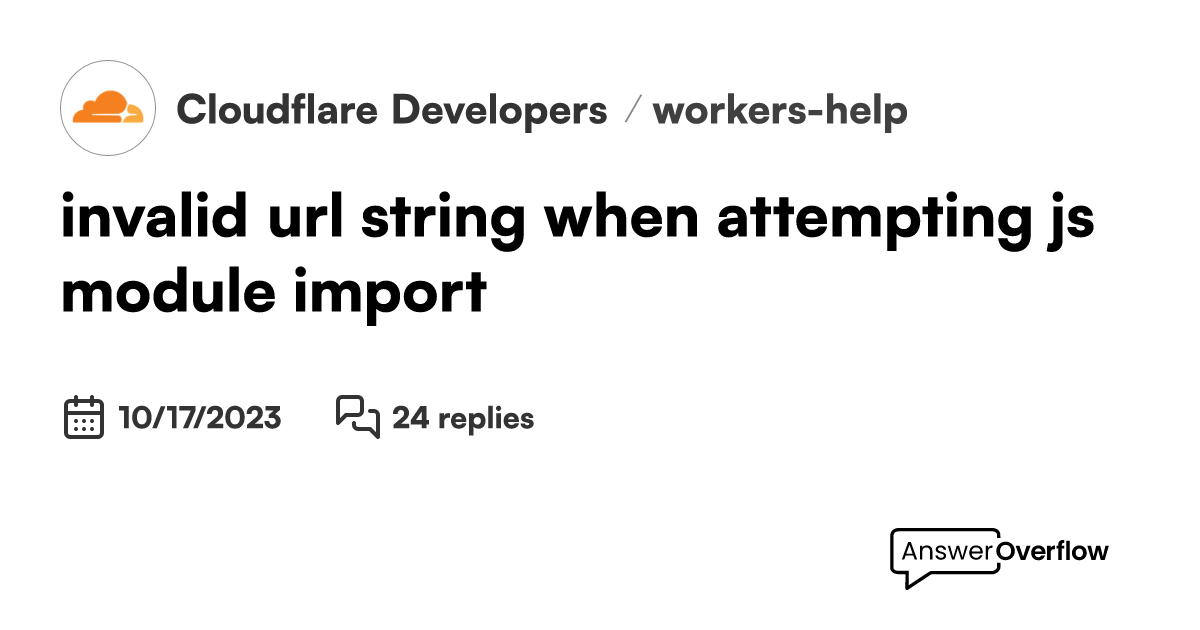 js invalid url