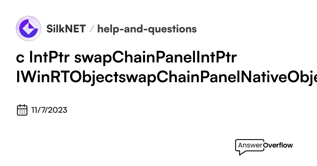 c-intptr-swapchainpanelintptr-iwinrtobject-swapchainpanel