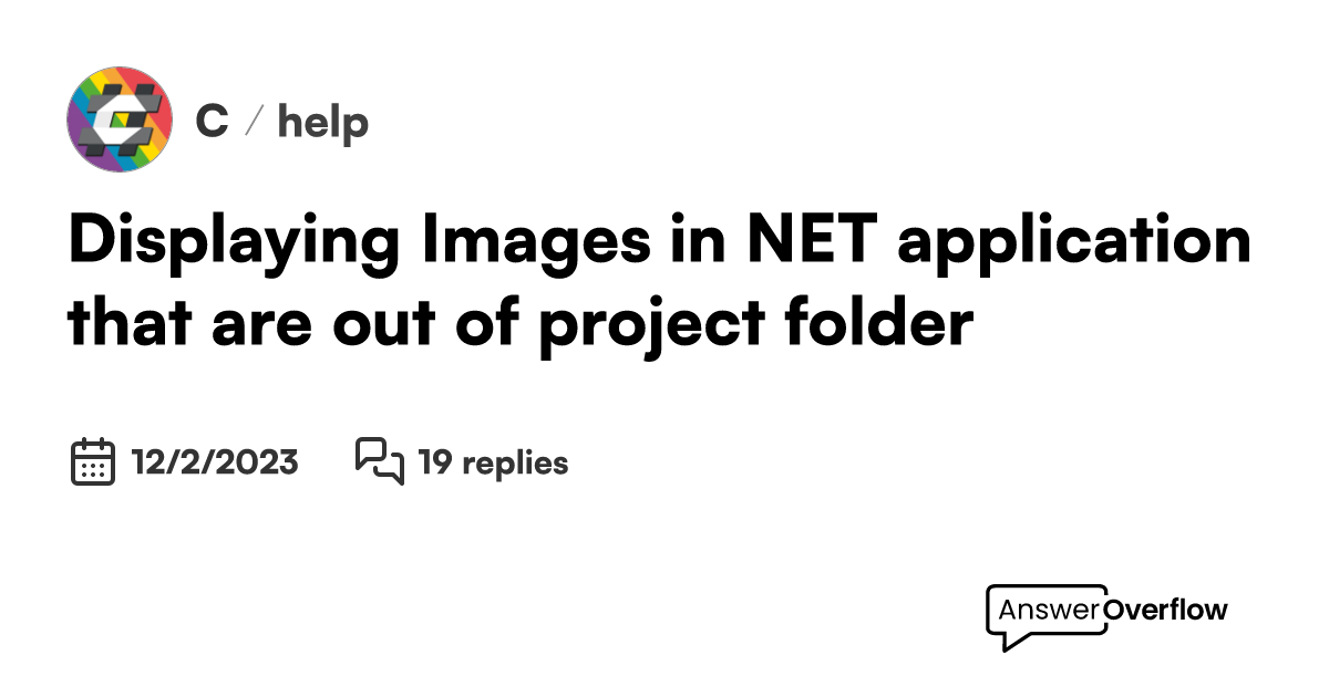 Displaying Images in application, that are out of project folder. C
