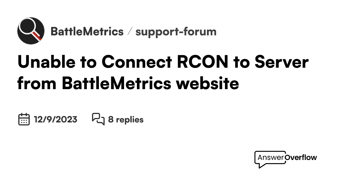 BattleMetrics Web-Based RCON Tool- Ban Sync, Detailed Logs, Admin Logging -  Server Administration - ARK - Official Community Forums