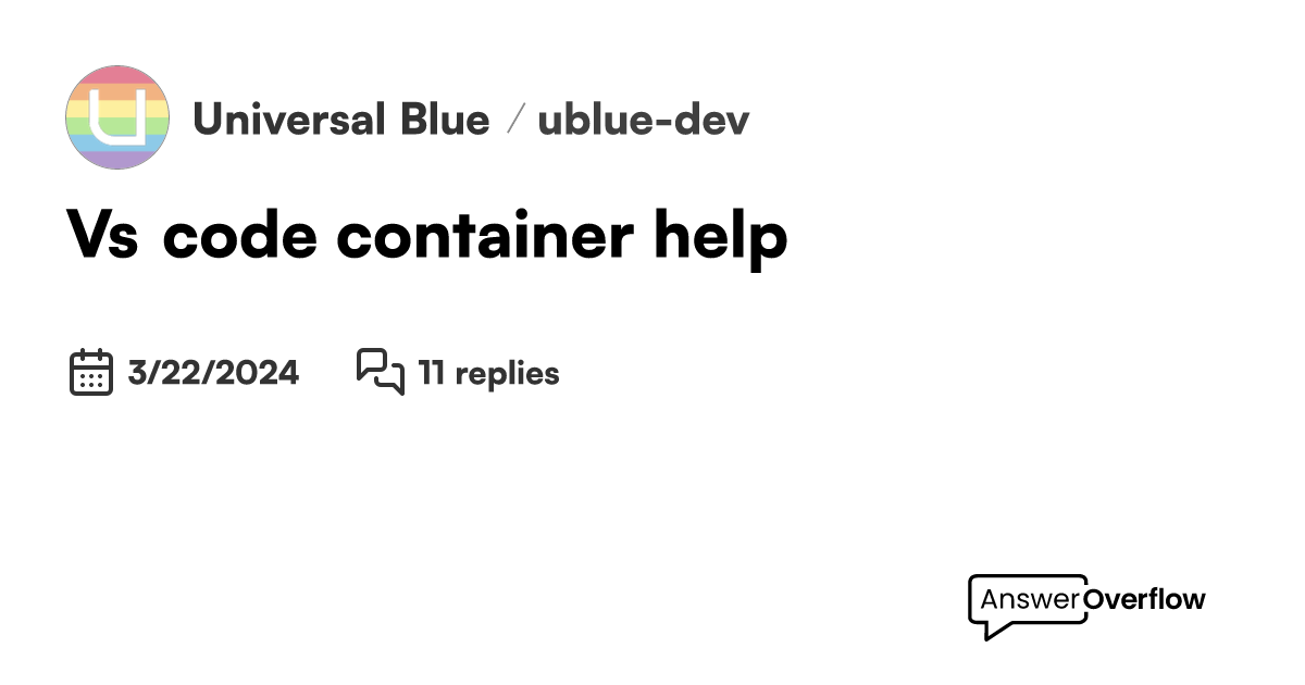 Vs Code Attach To Running Container