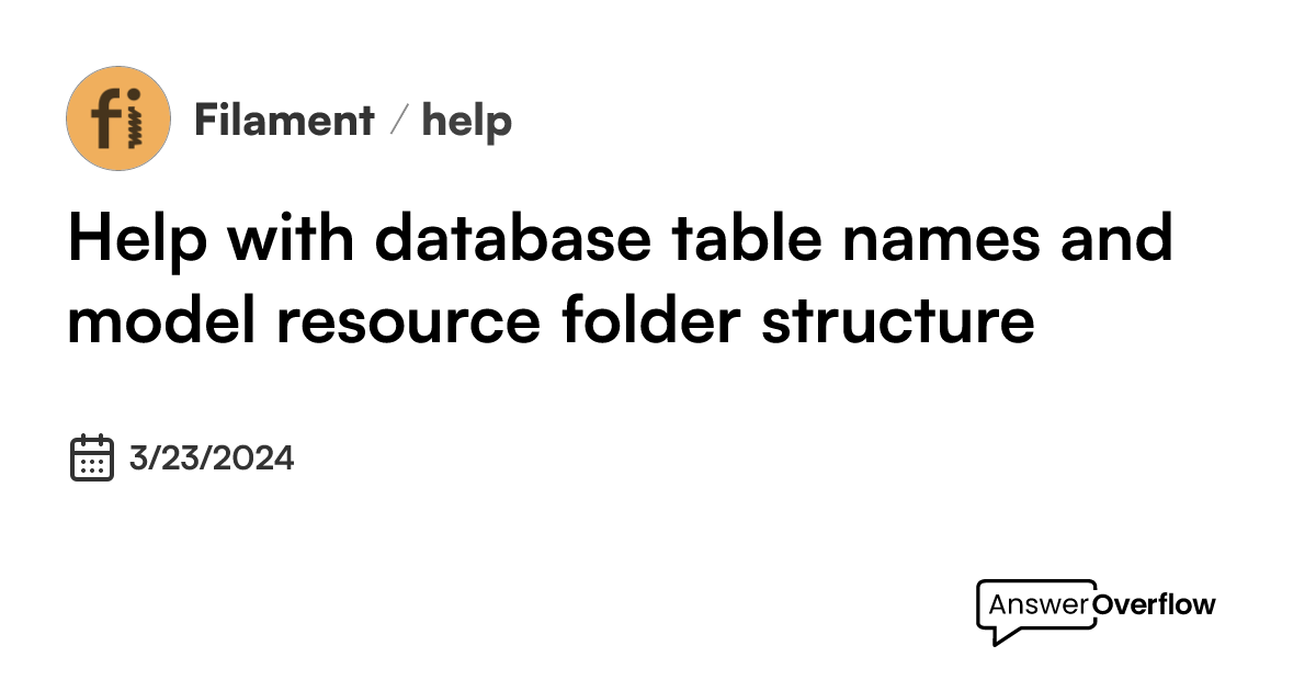 help-with-database-table-names-and-model-resource-folder-structure