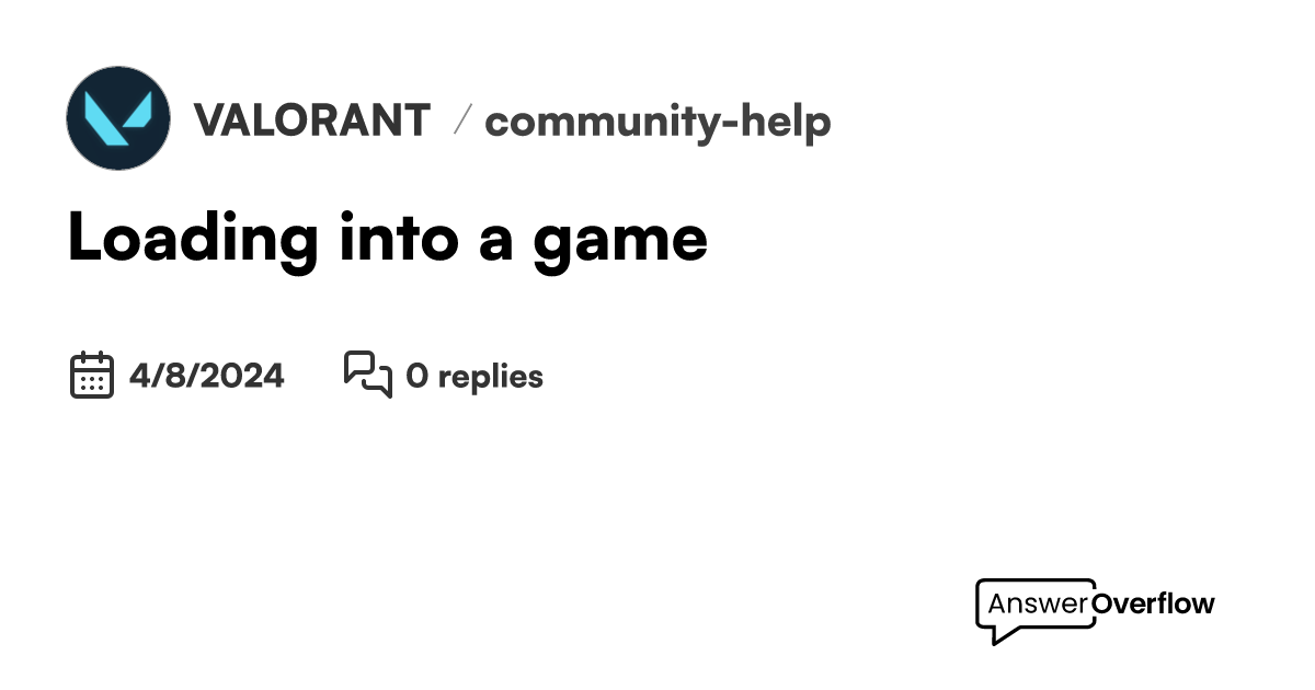 Loading into a game - VALORANT