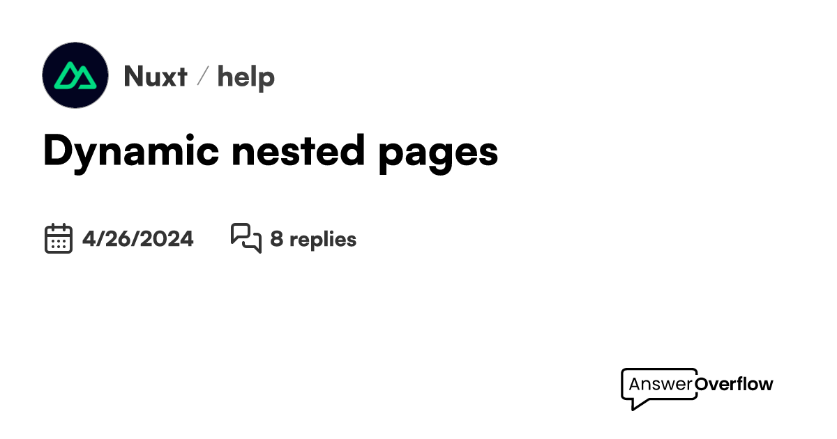 dynamic-nested-pages-nuxt