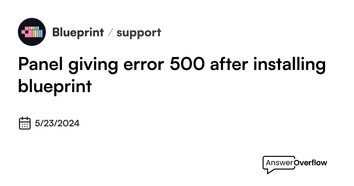 panel-giving-error-500-after-installing-blueprint-blueprint