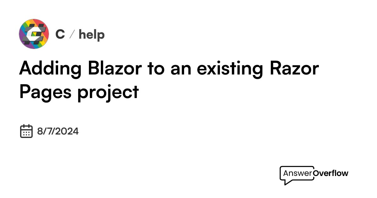 adding-blazor-to-an-existing-razor-pages-project-c