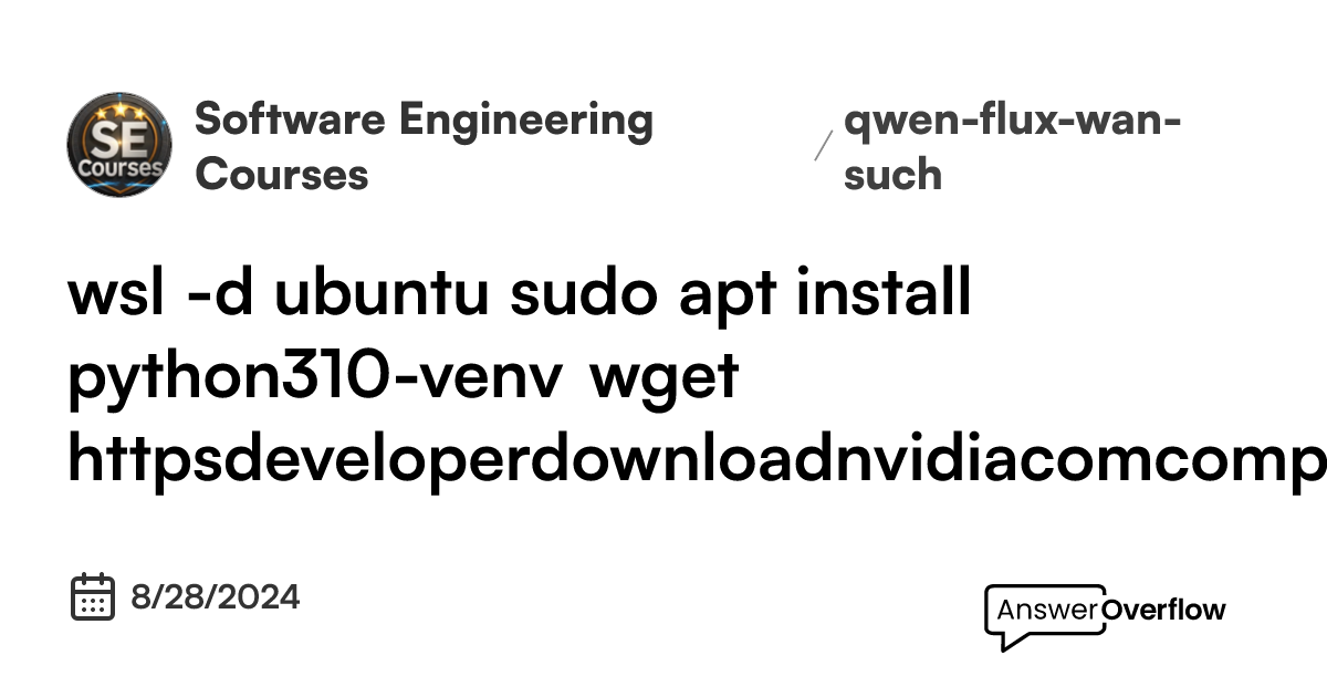 wsl-d-ubuntu-sudo-apt-install-python3-10-venv-wget-https-developer
