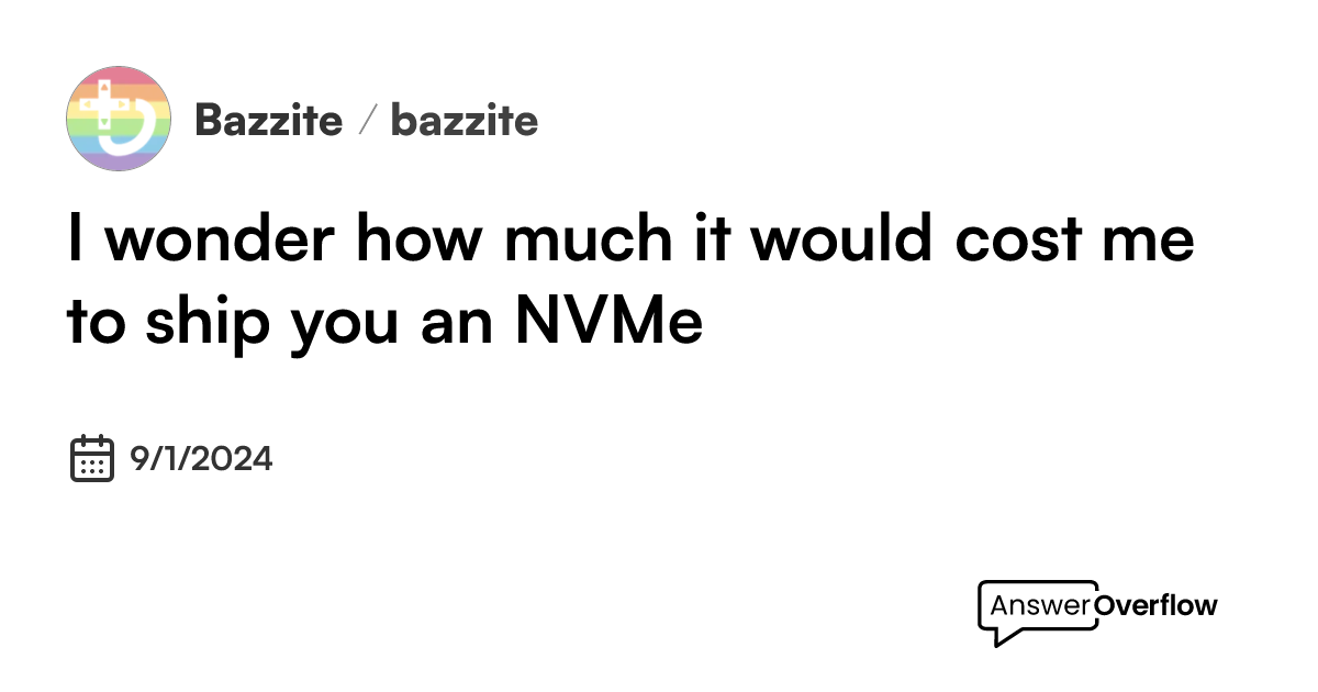 i-wonder-how-much-it-would-cost-me-to-ship-you-an-nvme-universal-blue