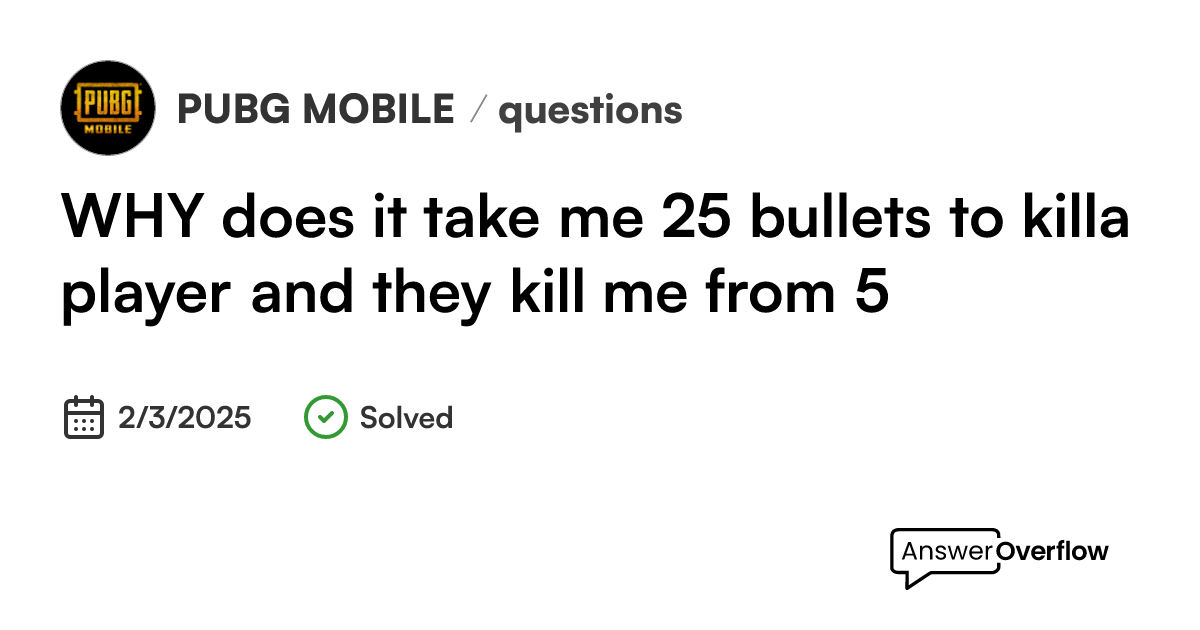 why-does-it-take-me-25-bullets-to-killa-player-and-they-kill-me-from-5