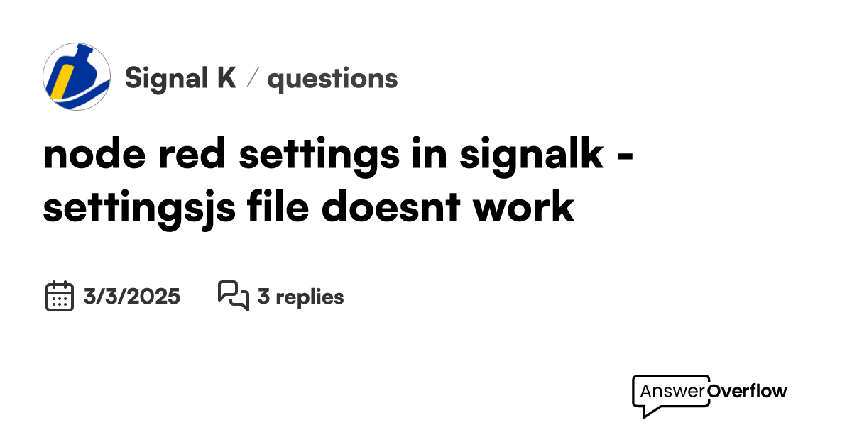 Node red settings in signalk settings js file doesn t work signal k