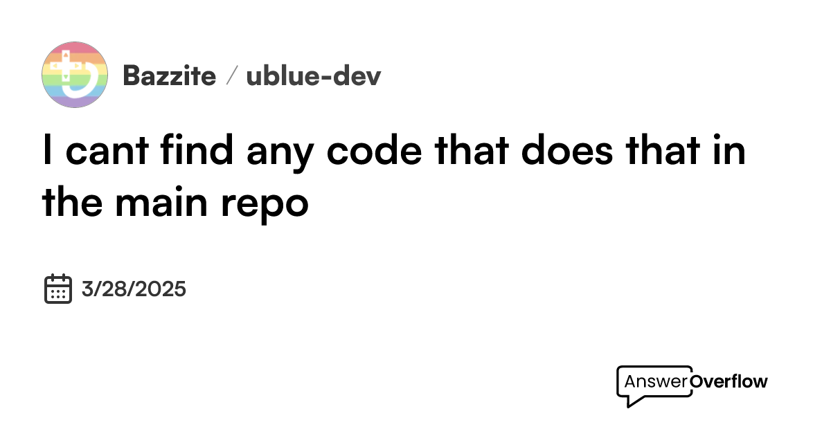I can't find any code that does that in the main repo - Universal Blue