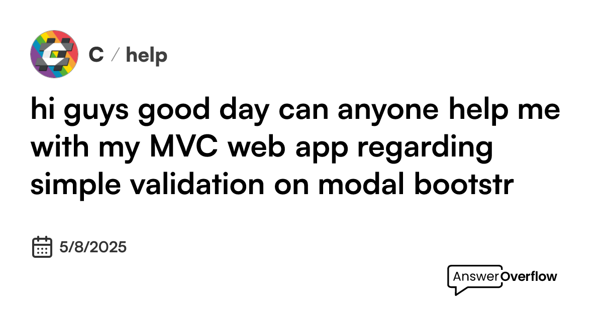 hi-guys-good-day-can-anyone-help-me-with-my-mvc-web-app-regarding
