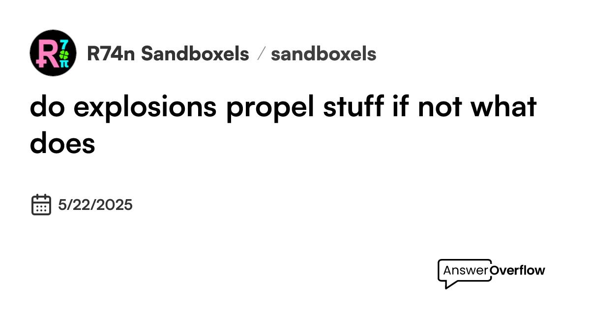 do-explosions-propel-stuff-if-not-what-does-r74n-sandboxels