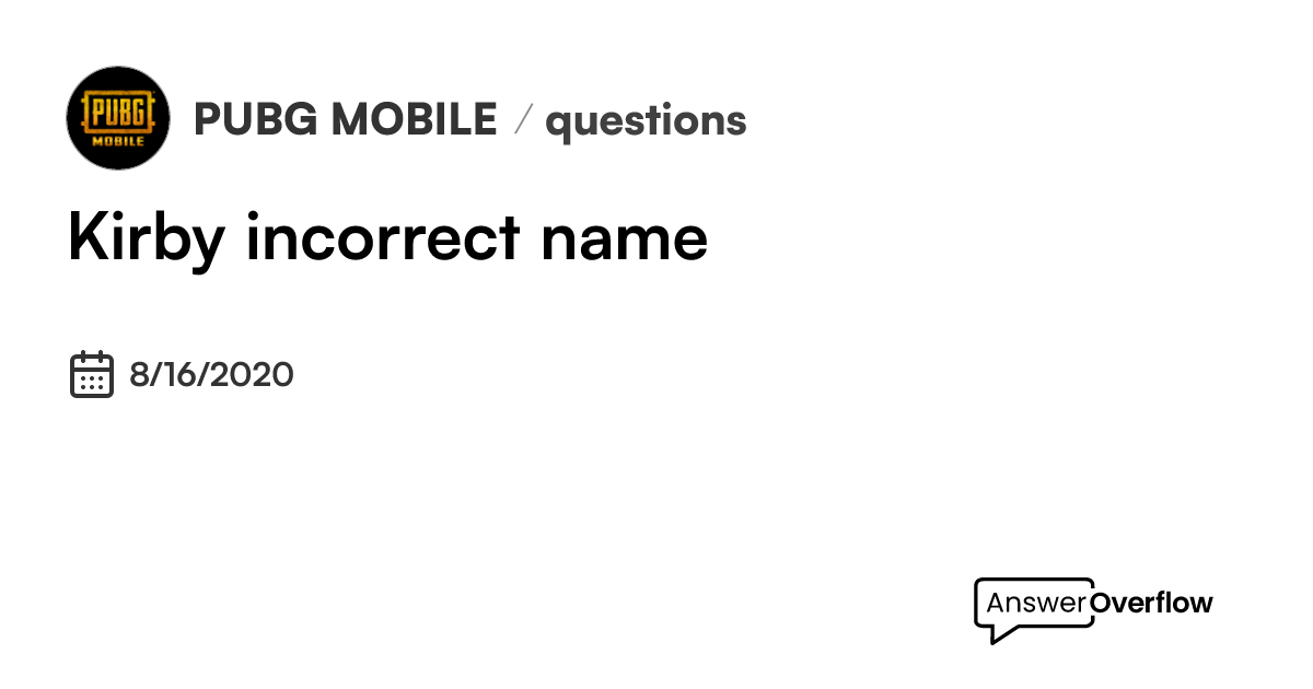 kirby-incorrect-name-pubg-mobile