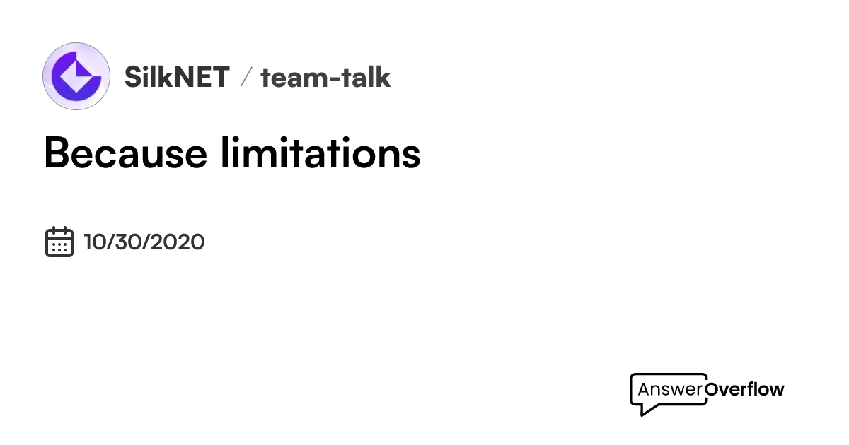 because-limitations-silk-net